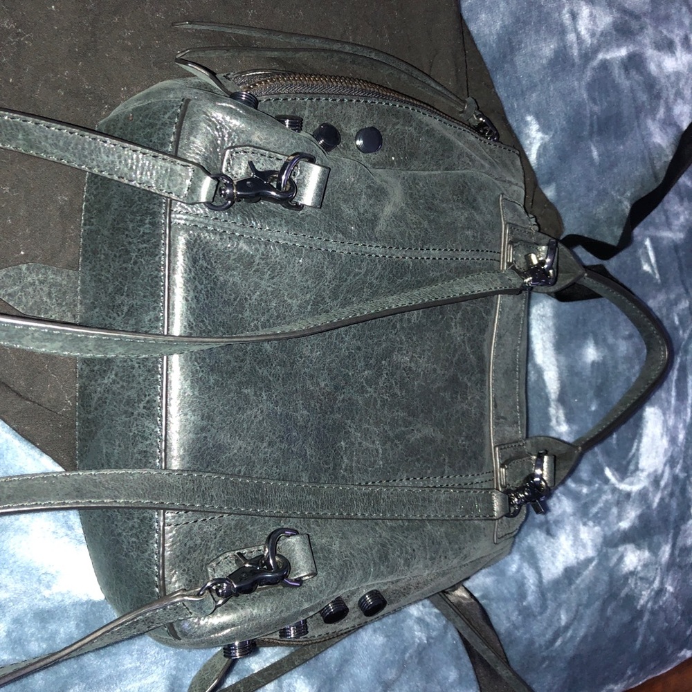 Practically New Edgy Black Backpack - image 3